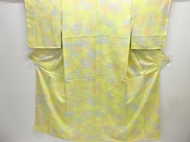 未使用品　暈し柄小紋着物